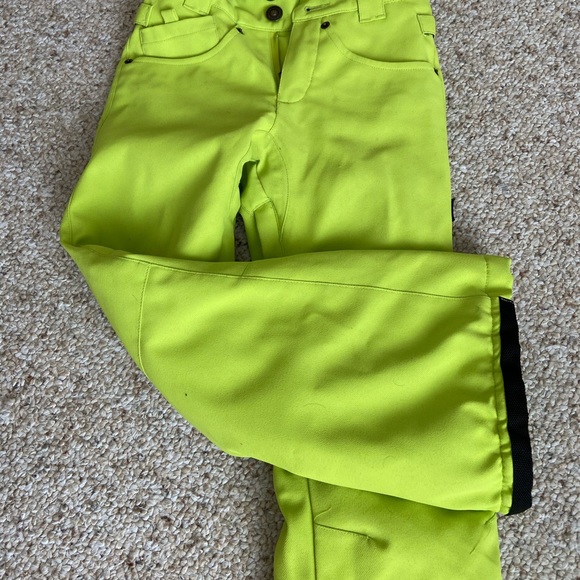 Dolce and gabana neon green ski pants - Picture 2 of 4